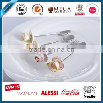 ODM design high quality polyresin cutlery set