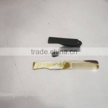 Handicraft buffalo horn comb made in Vietnam high quality and hot selling