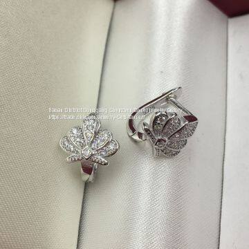 Sterling Silver 925 Fine Fashion Jewelry New Style Crown Sets Pendant Ring Earring Rhodium Plated High Quality photo-2