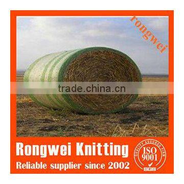 white HDPE bale wrapping net for agr.