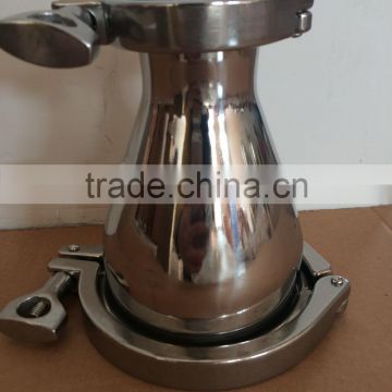 stainless steel 304 reducer with ferrule and tri clamp