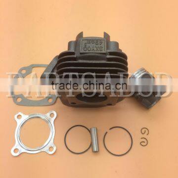 40mm Cylinder Set / Cylinder Kit / Top End Kit for 2 Stroke Scooter Minarelli 1E40QMB JOG50 ZIP KEEWAY Hurricane 50 w/ 10mm Pin