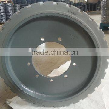 Professional Manufacture Genie Scissor Lift Platform Parts 22x7x173/4 Solid Tires for Lifting Machine Car Best Price photo-3