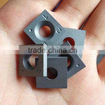 cemented tungsten carbide plate with number word