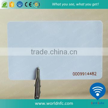 Hot sell PVC blank card to European market with EU standard