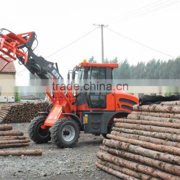 Chinese Wheel Loader With Wooden Forkers photo-2