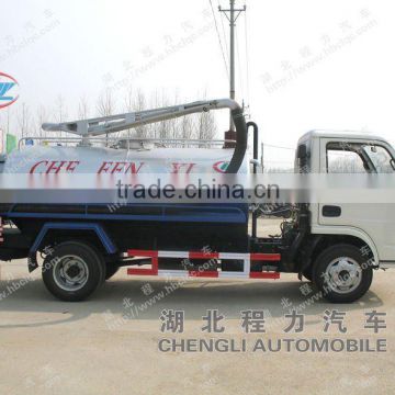 Dongfeng mini vacuum tank suction tanker truck