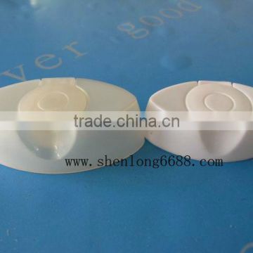 Plastic flip top cap for shampoo bottles