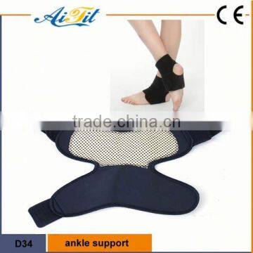 Neoprene hook and loop cloth magic tape ankle brace ankle support