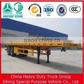 20ft Container Carrier 2 Axle Skeleton Semi Trailer for Sale photo-2