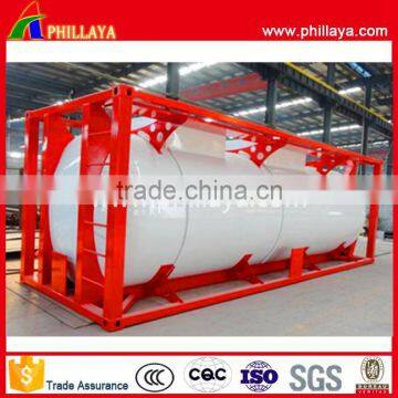 Professional LPG/LNG used iso fuel tank container for transport