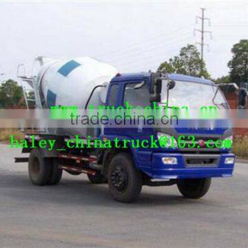 Foton 3.43 cubic meters concrete mixer truck for sale