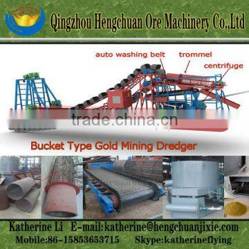 80m3/h Electric Mechanical Chain Bucket Gold Fredge for Sale photo-2