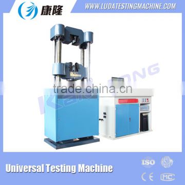 WAW Model Hydraulic Universal Testing Machine PPT 100Ton