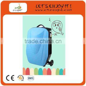 Fashion Environmental protection material bags and suitcases Scooter