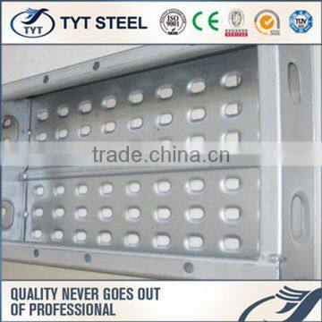 hot dip galvanised steel plank used shoring props andamio