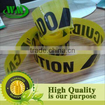 High Quality pe Woven Cloth Caution Barrier Tape photo-3