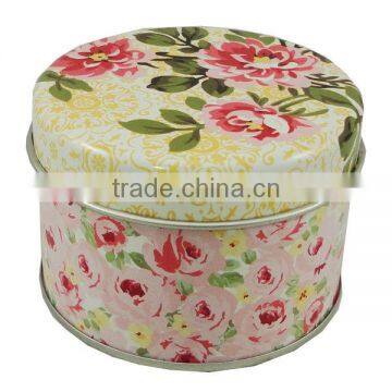 colorful cosmetic tin box wholesale