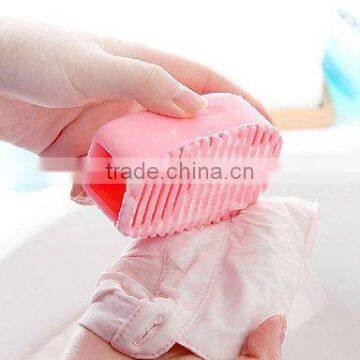 Silicone Cloth Washing Brush Tile Table Cleaning Brush Food Grade Silicone photo-4