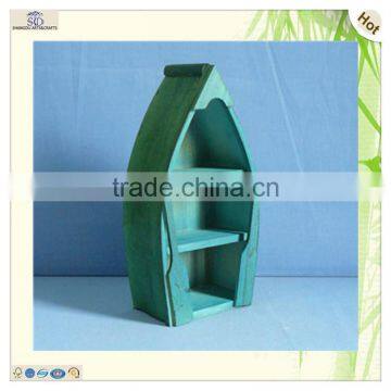 Compartment Tray Red Green Color Decoration Boat Miniature photo-3