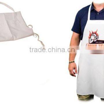 Promotional Heat Transfer Adult Apron For Sublimation