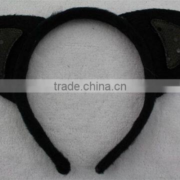 party black cute cat ears headband funny hairband for children