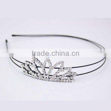 Double Row Wire Tiara Base Alice Hair Band Headband