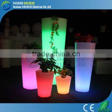 Playground Water Draining RGB Multicolors Glow Flower Pot LED