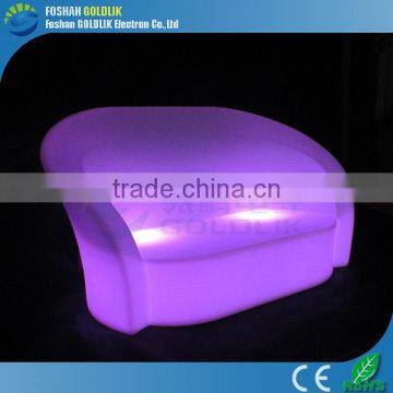 PE polyethylene plastic led lounge furniture for any size and design GKS-196BT