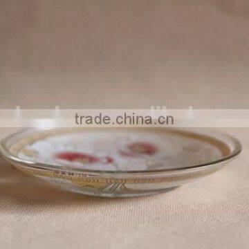 Patterned Glass Plate/Glass Dinner Plates/wholesale Clear Glass Plates photo-6
