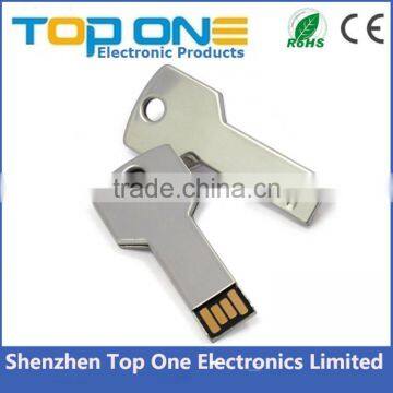 Key Shaped USB Memory Stick, Metal USB Flash Drive for Promotion Gift photo-2