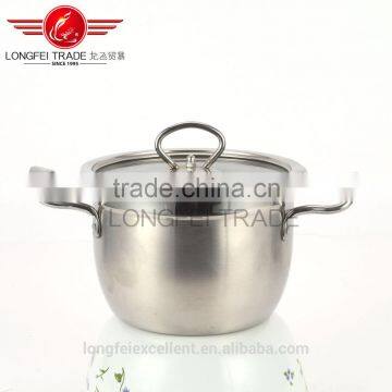 High Quality Stainless Steel Handle Different Size Hot Sale Stainless Steel Cookware photo-3