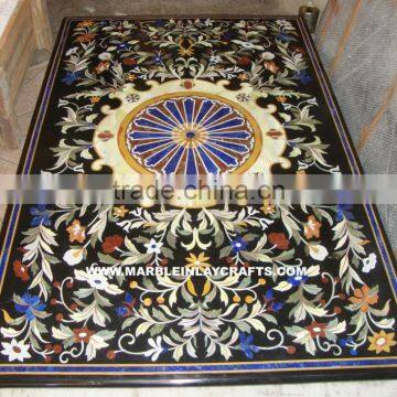 Pietra Dura Marble Inlay Dining Tables