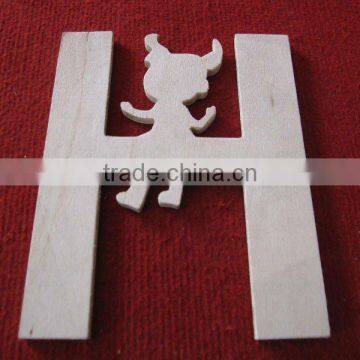 2013 new fashion Wooden alphabet Letters and numbers