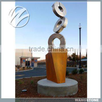 Modern style large famous metal art sculpture