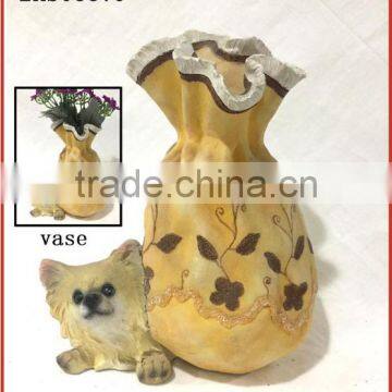 High Quality Resin Vase for Gaden Finely Artistic Tall Vase