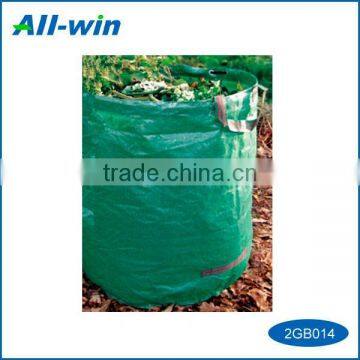 Garden park public PE best quality colored cheap wear belts garbage bag with two handles