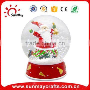 Christmas Snow Globe With Christmas Santa photo-2