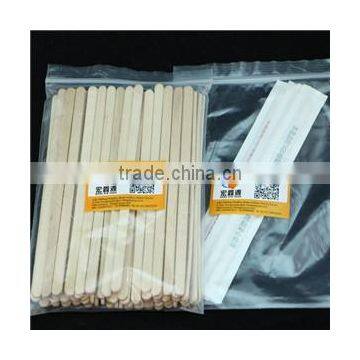100% Natural Birch Material Disposable Wooden Drink Stirrer photo-6