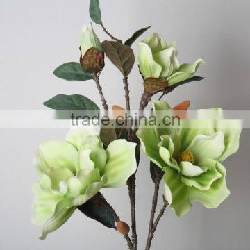 Elegant Decorative Artificial Magnolia Flower for Wholesale Direct Selling photo-3