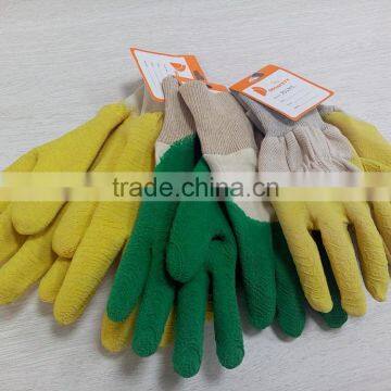 DDSAFETY 2017 Economical Terylene Cotton Latex Industrial Safety Gloves photo-2