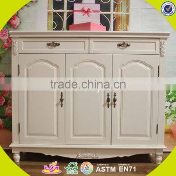2017 New Design Wooden Furniture Cabinets White Solid Wooden Furniture Cabinets Best Design Wooden Furniture Cabinets W08H063 photo-2