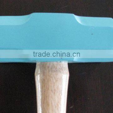 Drop Forging Blue Sledge Hammer Head With Wooden Handle photo-2