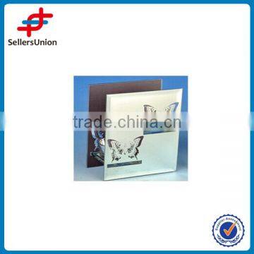 foreign glass candle holder