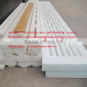 UHMW-PE paper dewatering/suction box cover/pad