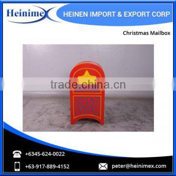 High Quality Red Christmas Mailbox photo-5
