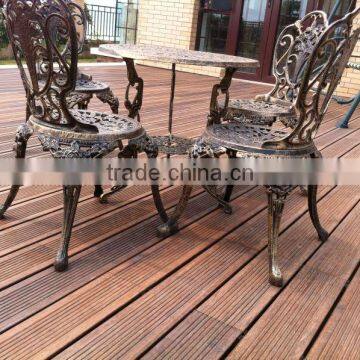 Waterproof & Sunscreen 20MM Thickness Abrasion-Resistant Strand Woven Bamboo Decking for Outdoor Carbonized Color -KE-OS0822 photo-2