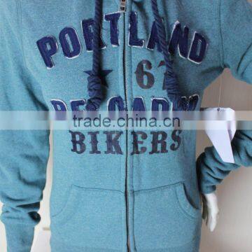 Lady Fashion Zipper-Up Sweatshirt photo-3