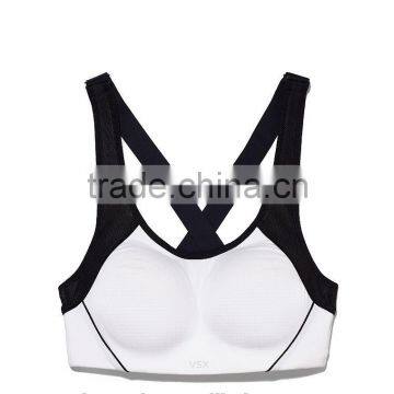 Latest Wholesale Women Fitness Sport Bra High Fashion Plain Sport Bra HSS6522 photo-2