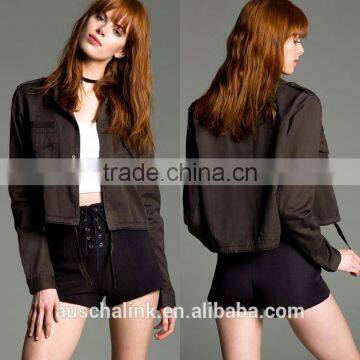 OEM Service Newest Cropped Cheap Varsity Jacket Made in China photo-6